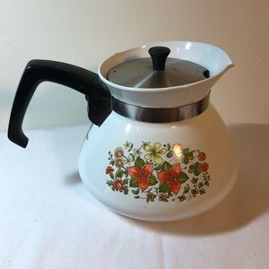 CorningWare Indian Summer 6 Cup Tea Pot P-104